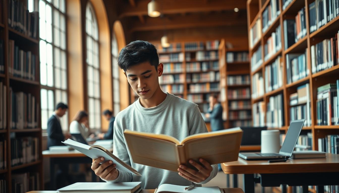 Organized study environment supporting productive learning